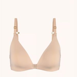 Lively The Flex No-Wire Bra - toasted almond - size small